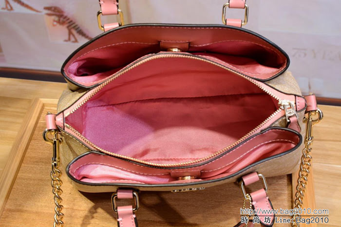 COACH蔻馳 F29434 新款PVC 小號戴妃包 手提單肩斜挎包  Chz1041